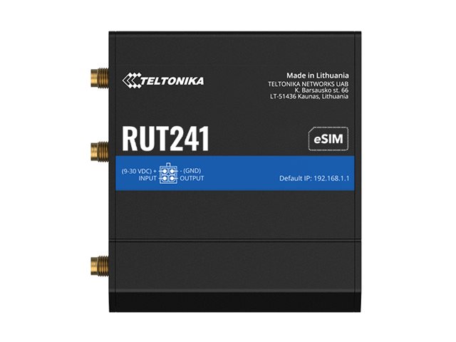 Teltonika RUT241 LTE eSIM 2x LAN