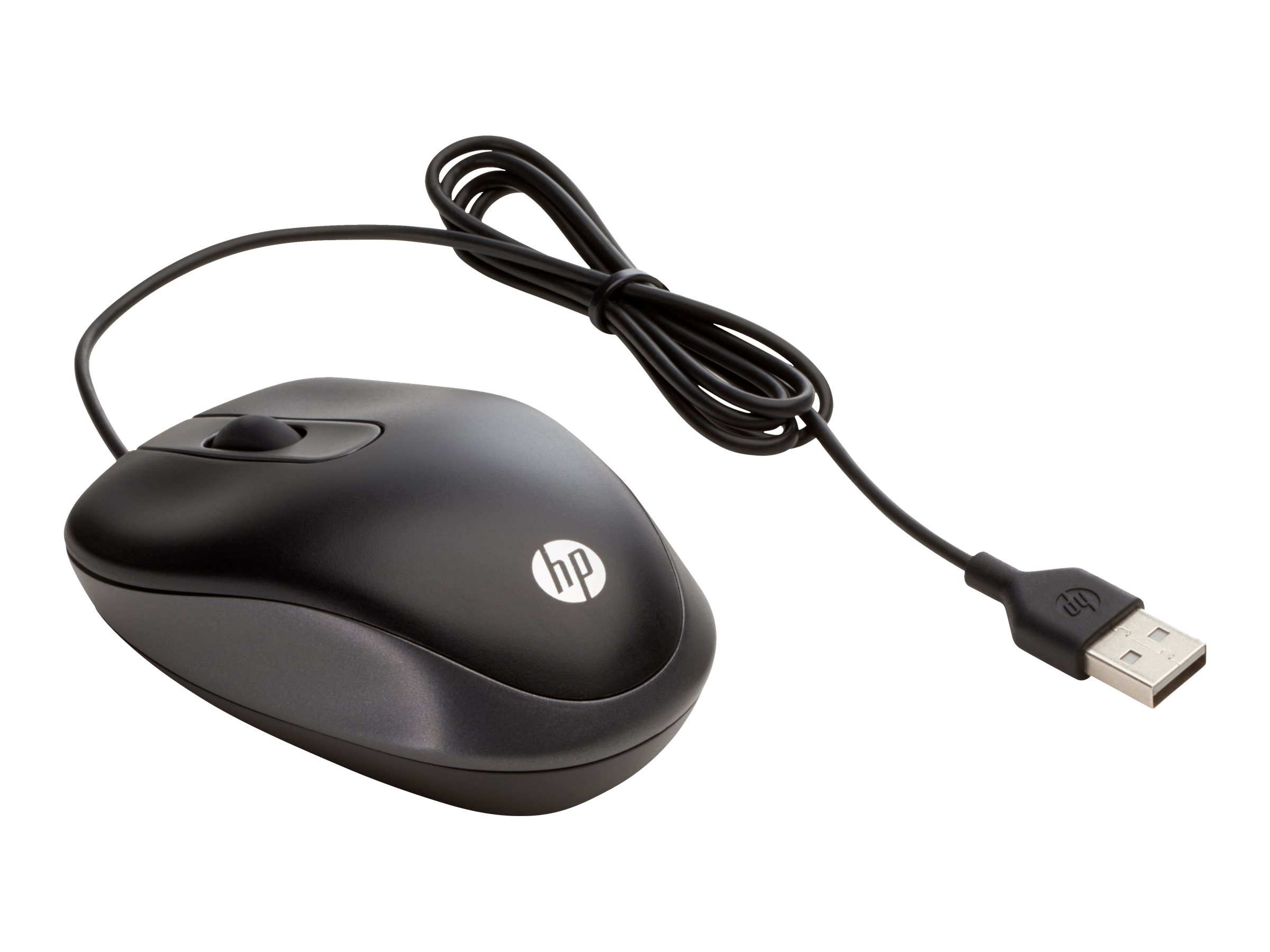 HP Travel Maus optisch, kabelgebunden
