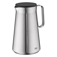 alfi Isolierkanne Drive Silber Schwarz 1,0 l