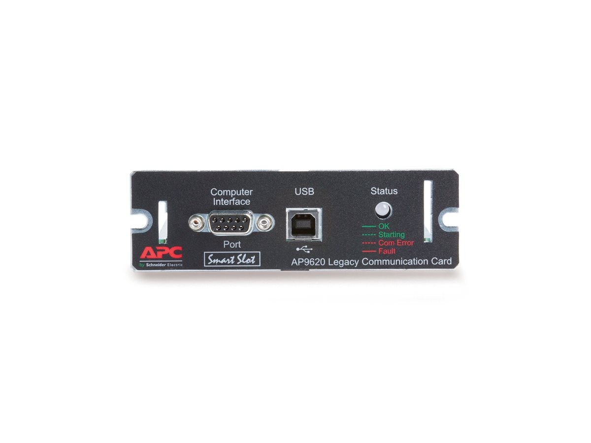 APC Legacy Communications SmartSlot Card Remote management adapter SmartSlot USB serial Black