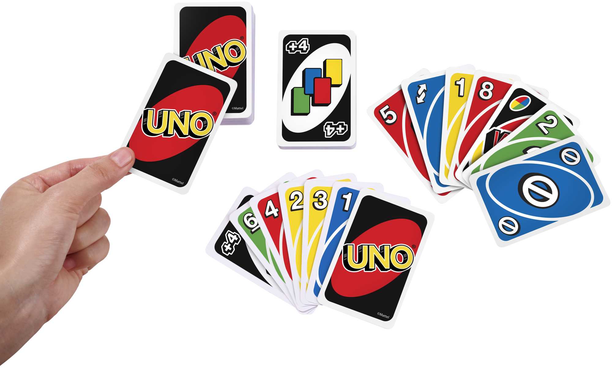 Mattel UNO Kartenspiel 2-10 Spieler 7+