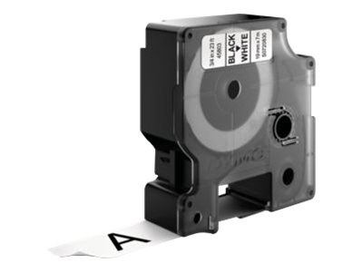 Dymo D1 Standard Schriftband 19 mm Schwarz auf Weiß