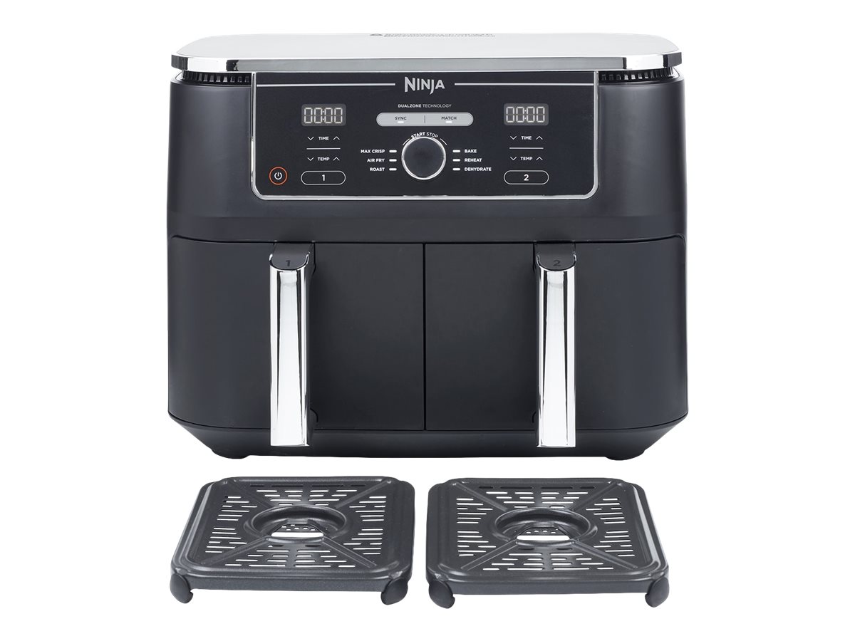 Ninja AF400EU MAX Foodi Dual Zone Heißluftfritteuse schw