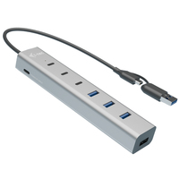 i-tec USB-C/USB-A Hub 7 Port 3x USB-C 3.2 Gen.1 4x USB-A 3.2 Gen.1