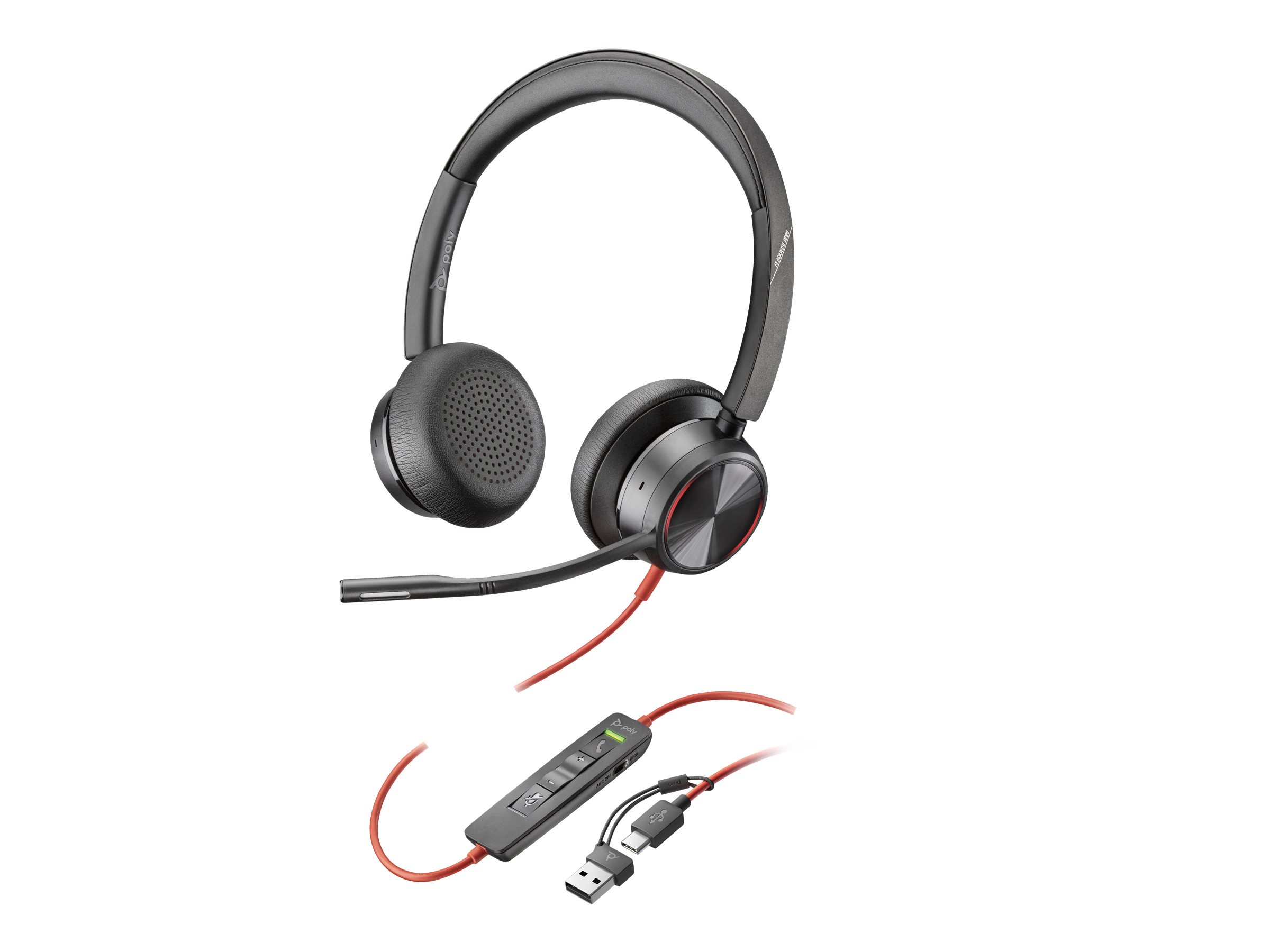 Poly Blackwire 8225 Stereo USB-C/A