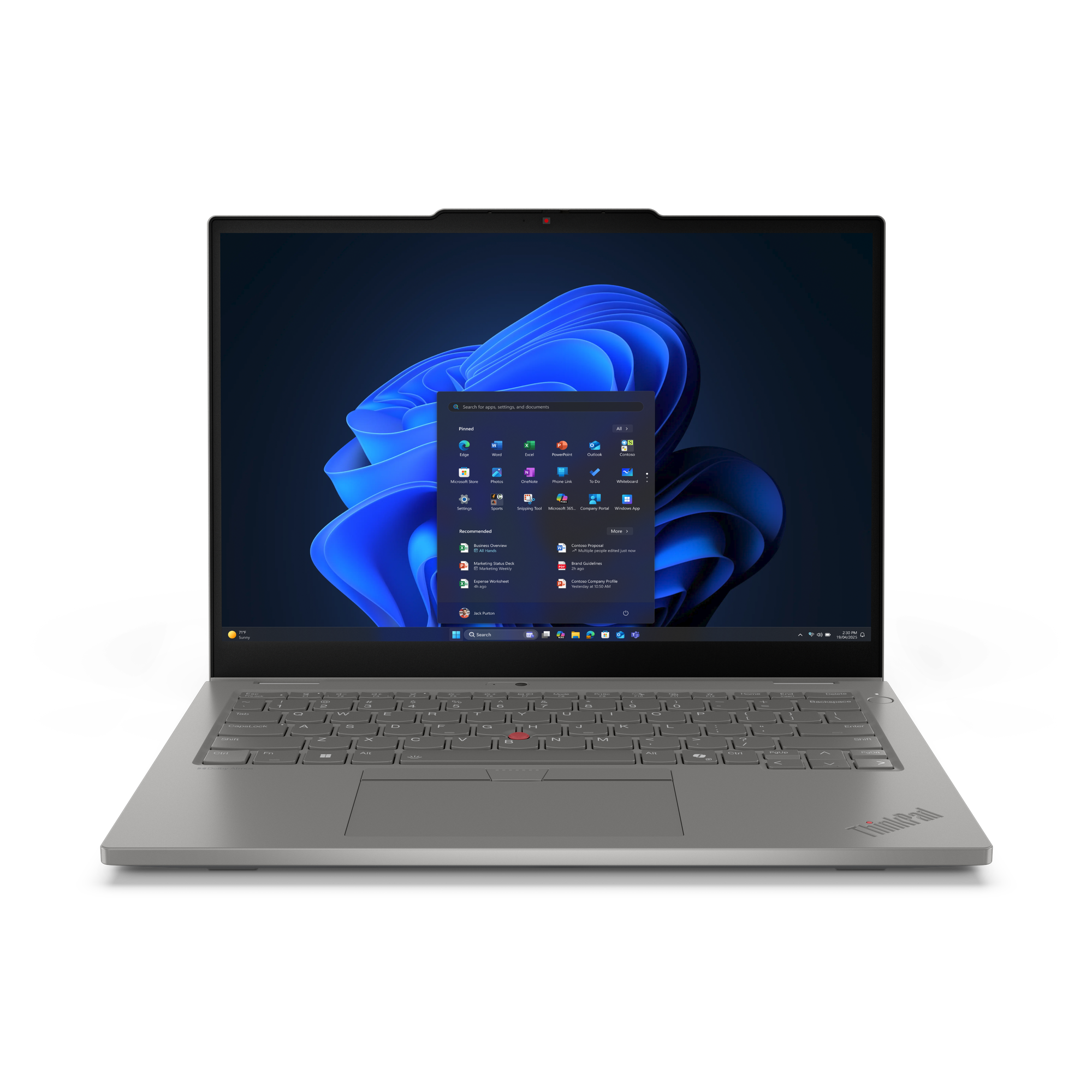 Lenovo ThinkPad L13 2-in-1 AMD G6 13,3 Zoll AMD Ryzen 7 Pro 250 32 GB RAM 1 TB SSD Radeon 780M