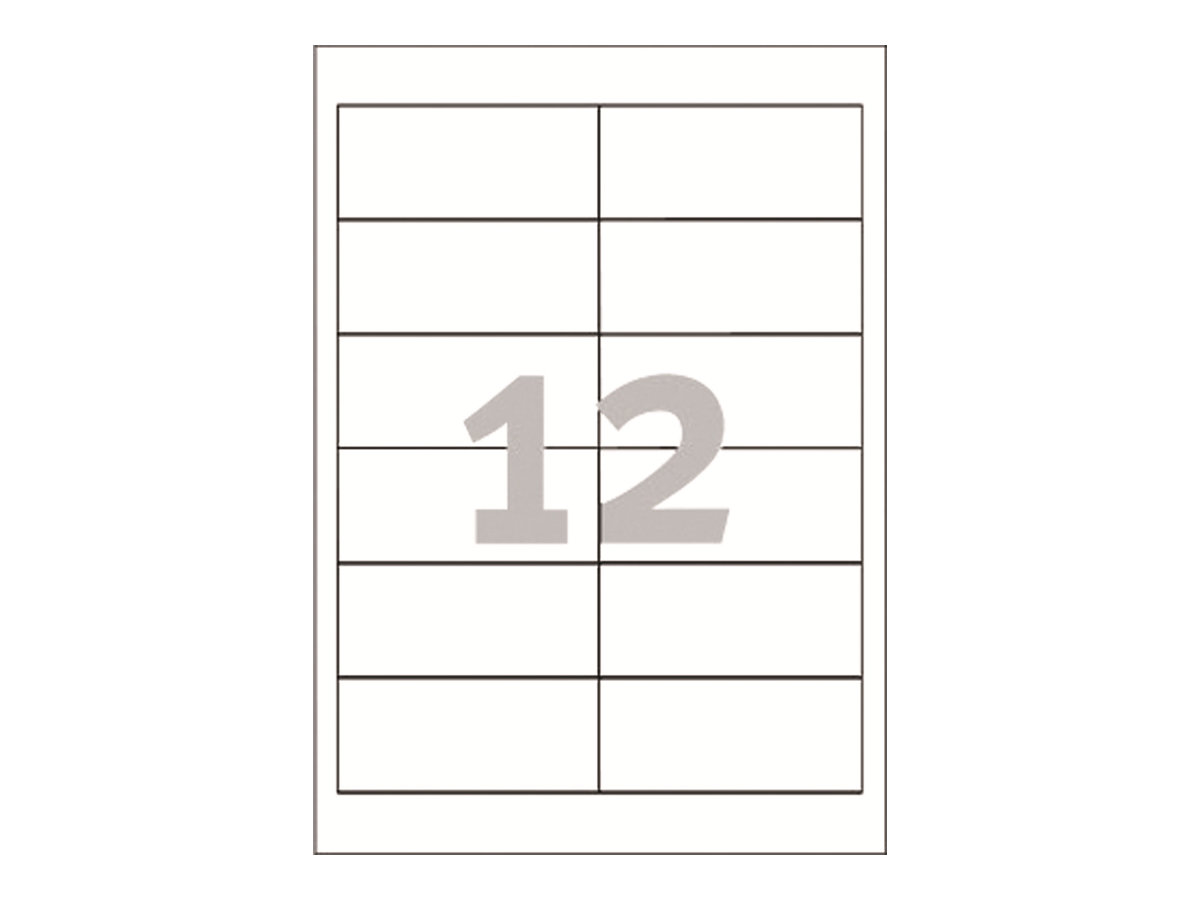1200 AVERY Zweckform Etiketten 3659 weiss 97,0 x 42,3 mm