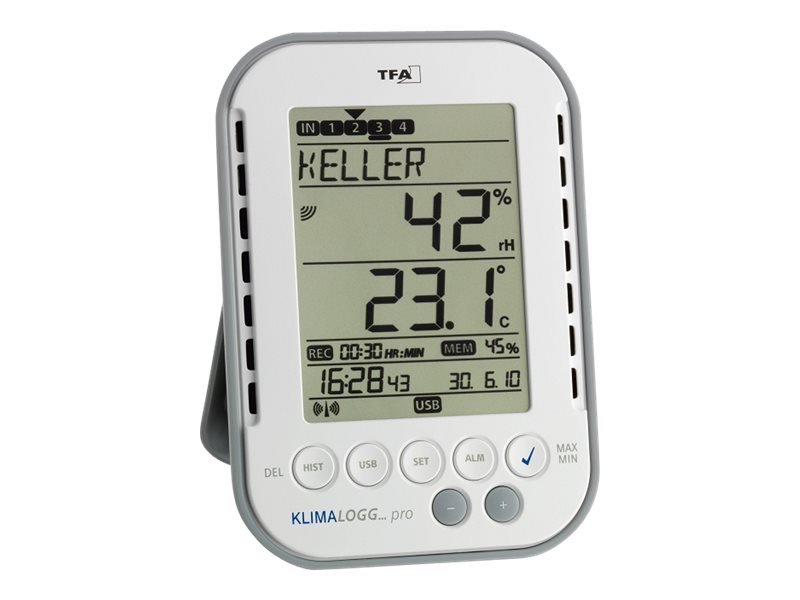TFA 30.3039 Hygrometer weiß