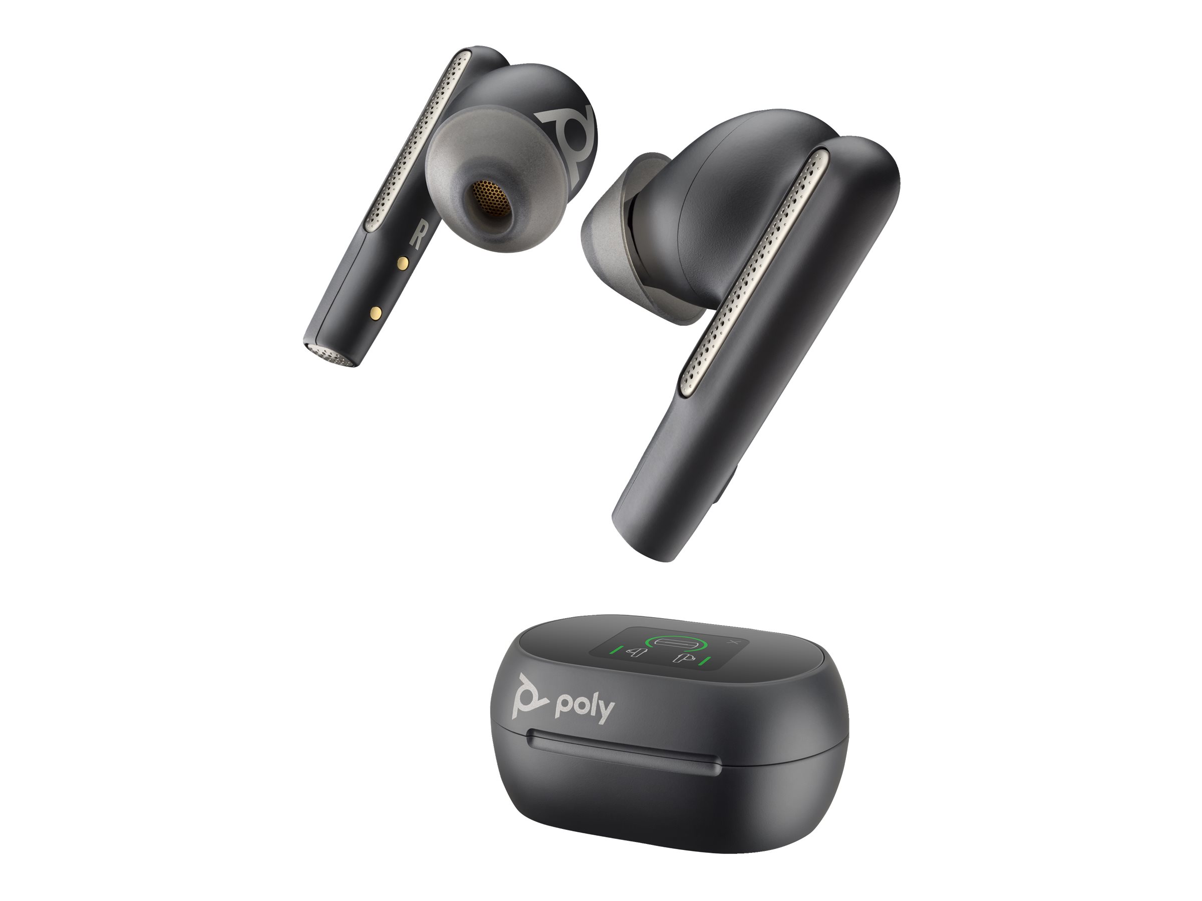 Poly Voyager Free 60+ In-Ear-Kopfhörer Schwarz