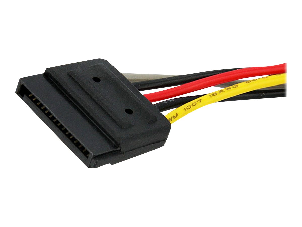 StarTech.com SATA Y-Stromkabel (15pin) 1x Stecker 2x Buchse
