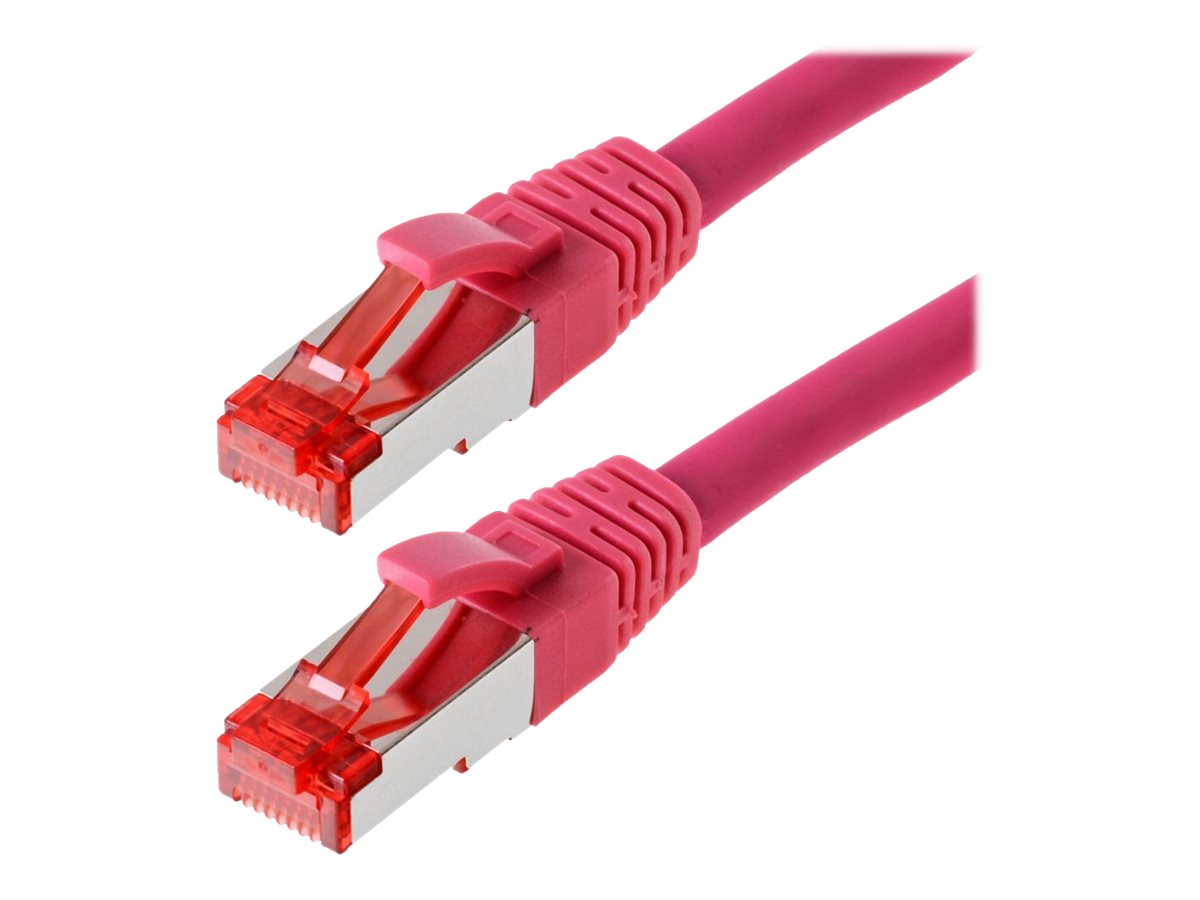 Helos Patchkabel Cat 6 S/FTP magenta 3m