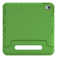 DEQSTER Kids Case iPad 10th gen tempered glass screen protector Grün