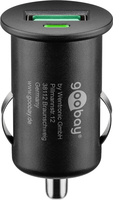 Goobay 18W Kfz-Ladeadapter Quick Charge 3.0 Auto Zigarettenanzünder 12V Schwarz