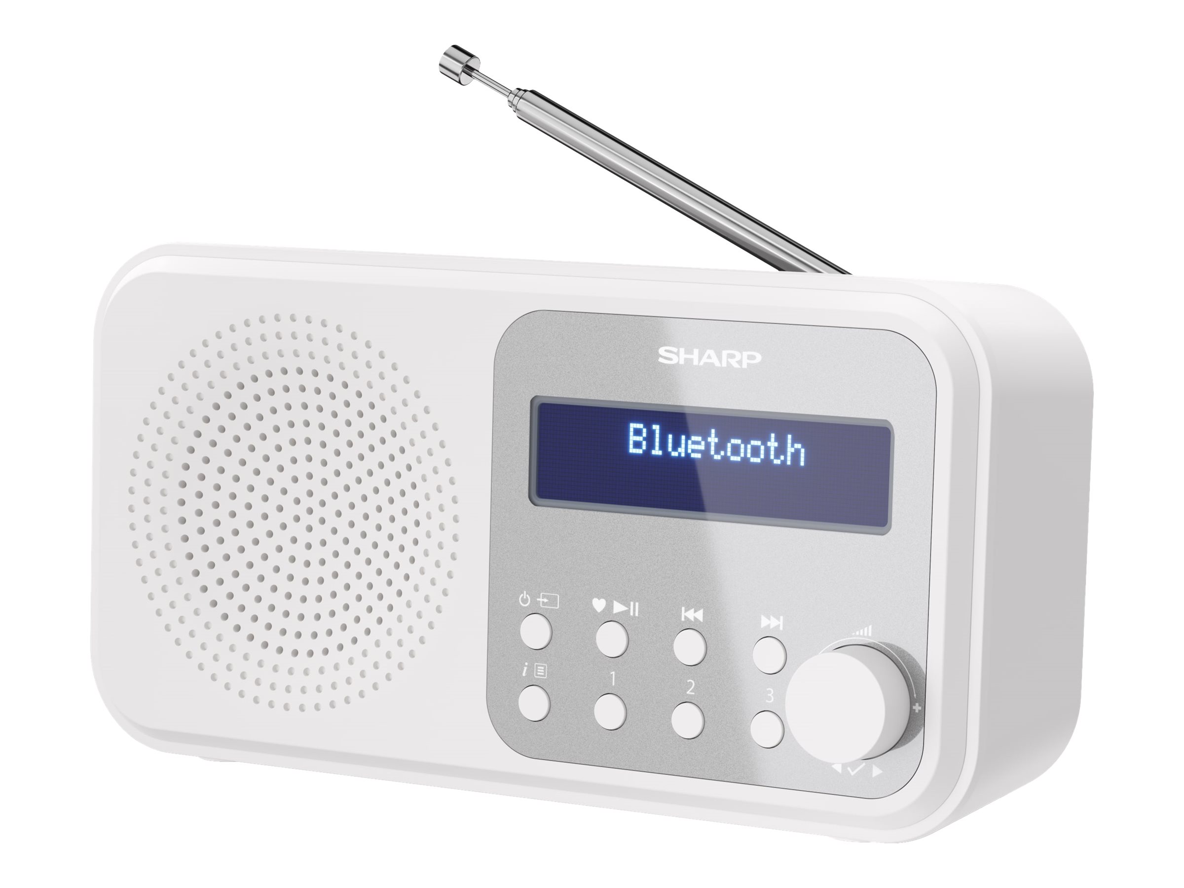 Sharp DR-P420 DAB+ BT Radio weiss