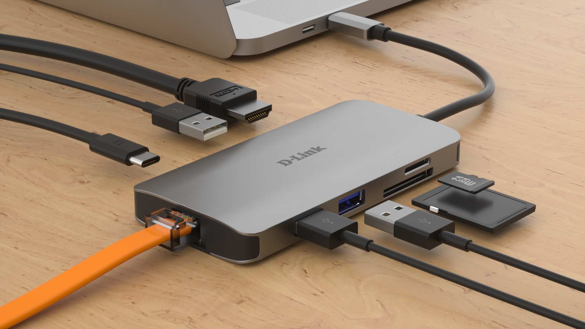 D-Link DUB-M810 USB-C 8-Port Dockingstation