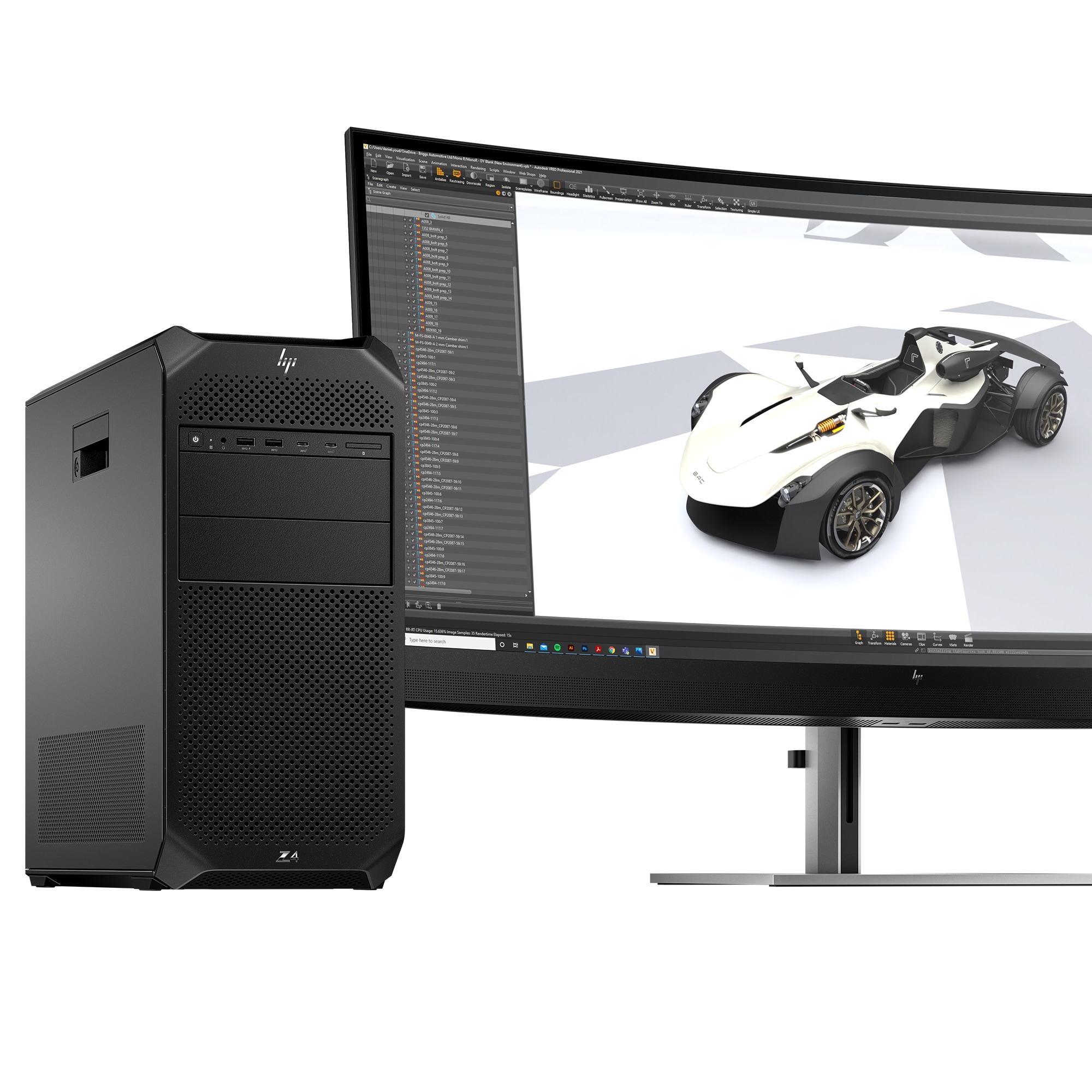 HP Z4 G5 Xeon W5-2545 64GB RAM 1TB SSD RTX 4500 Ada