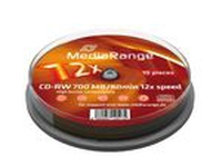 MediaRange CD‑RW 700 MB 10 pcs wiederbeschreibbar
