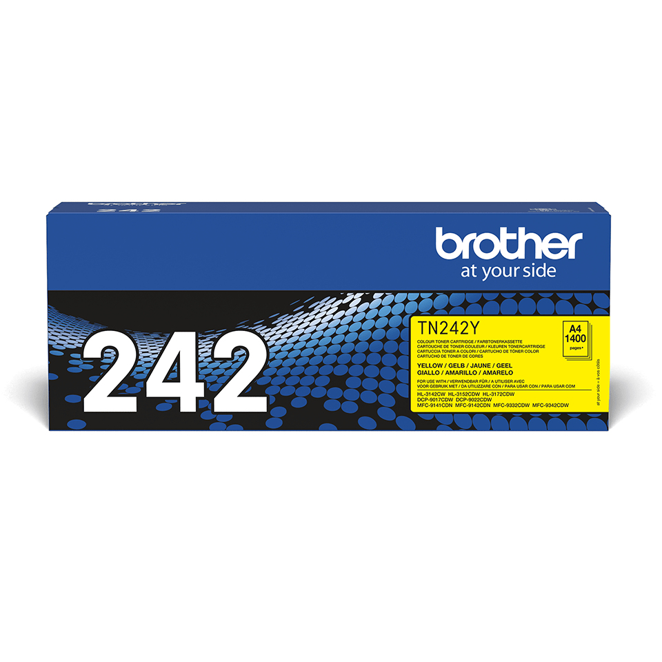 Brother TN-242Y Tonerpatrone Gelb