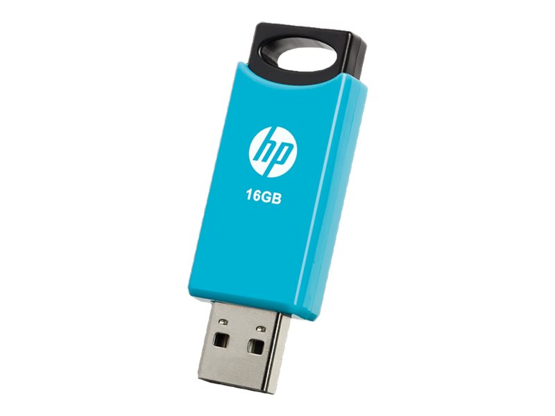 HP v212b USB-Stick 16 GB USB 2.0 Schwarz/Blau