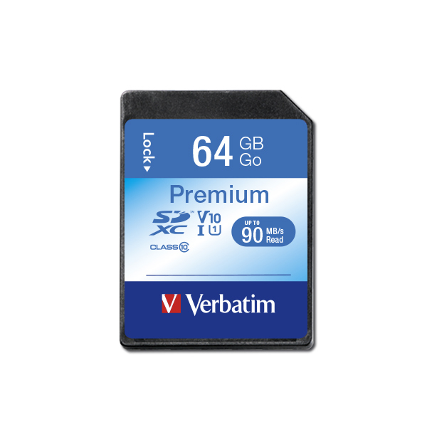 Verbatim Premium SDXC-Card 64 GB