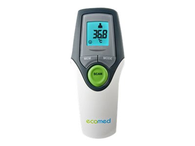 Medisana ecomed TM-65E weiß Infrarot-Stirnthermometer