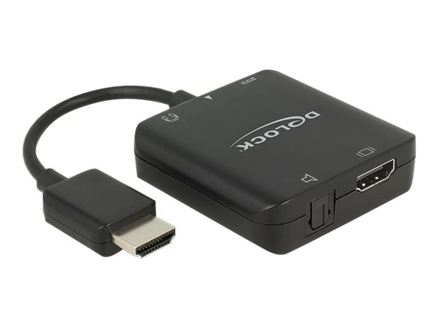 Delock 4K compact HDMI-Audio-Extraktor