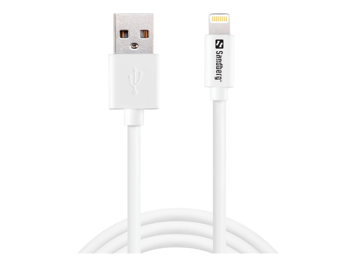 44075 SANDBERG Kabel USB Lightning 1m