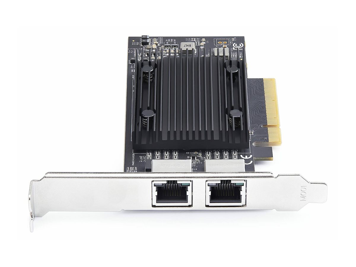 StarTech.com 2-Port PCIe 10Gb Ethernet Netzwerkadapter PCIe 3.0 x8