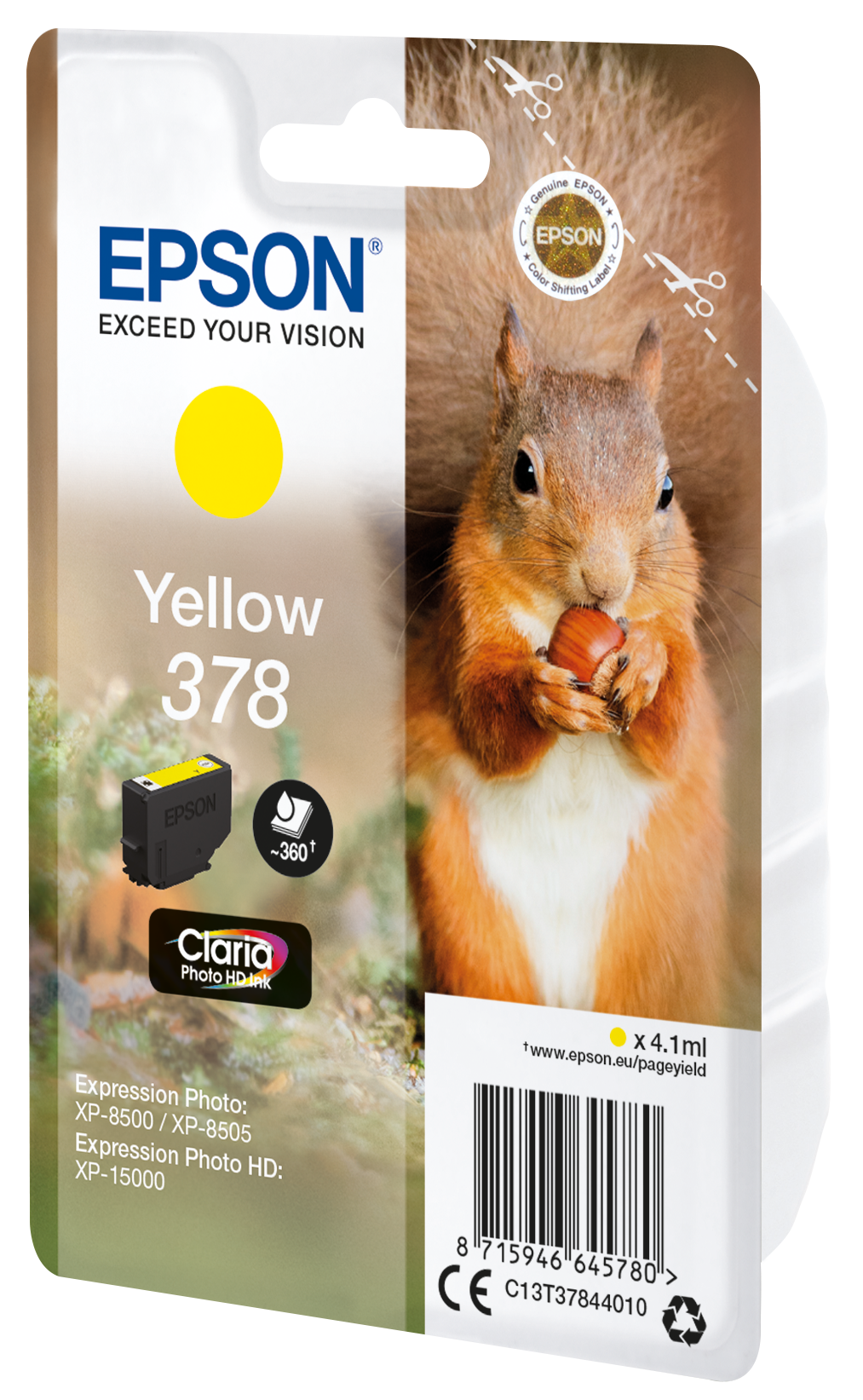 EPSON 378T37844 gelb Druckerpatrone