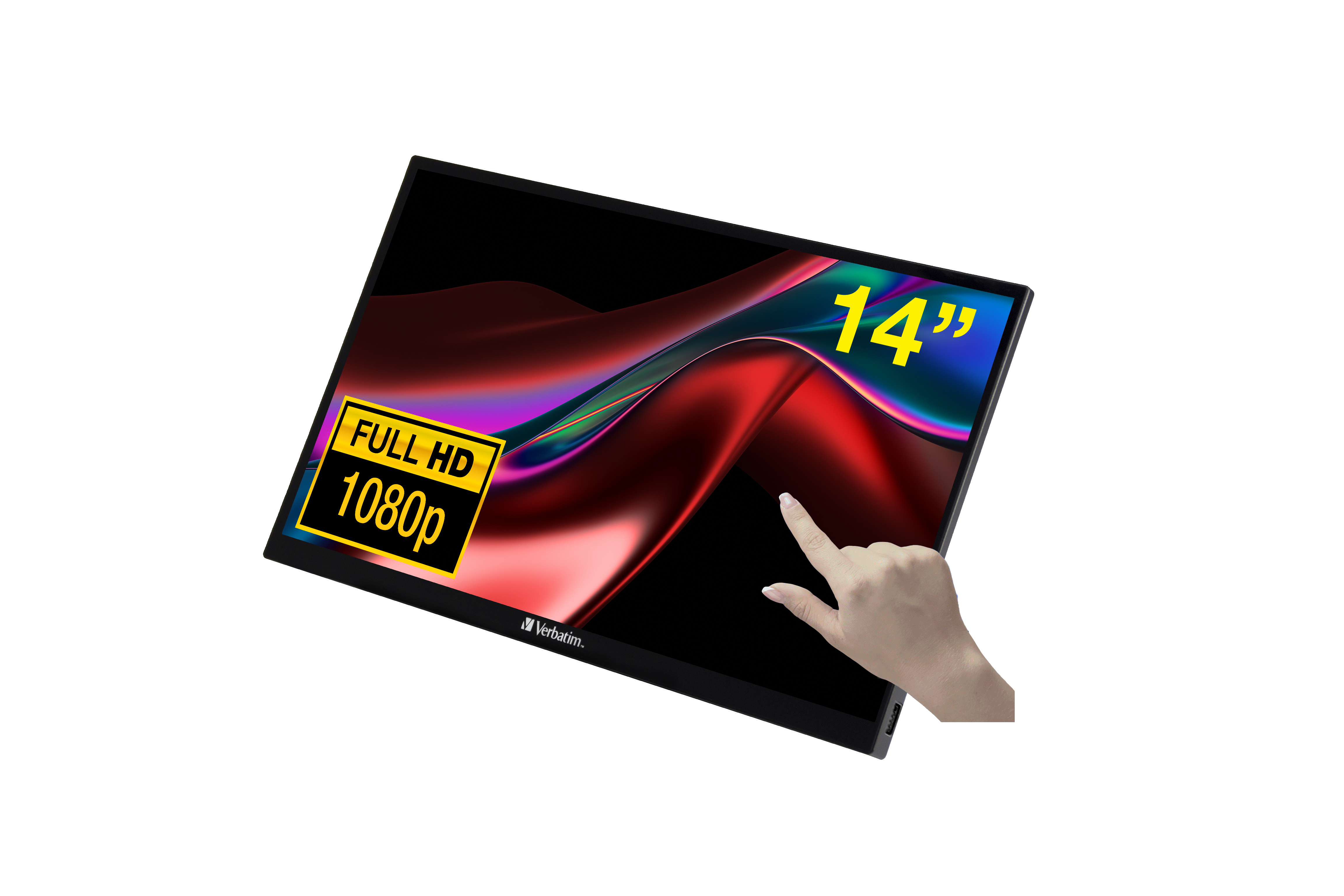 Verbatim PMT-14 LED-Monitor 14 Zoll