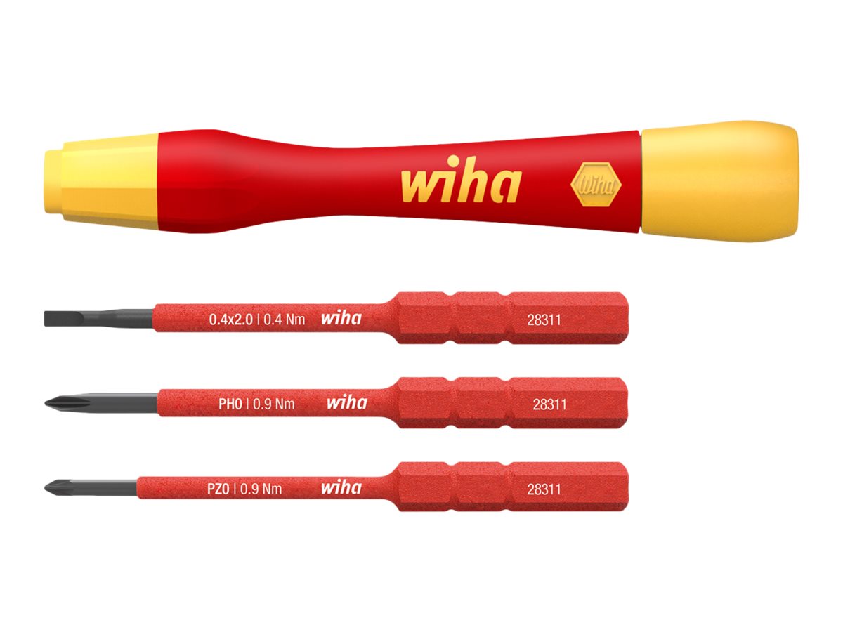 Wiha PicoFinish slimVario Bithalter-Set