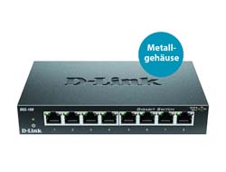 D-Link DGS-108 8-Port Gigabit Switch