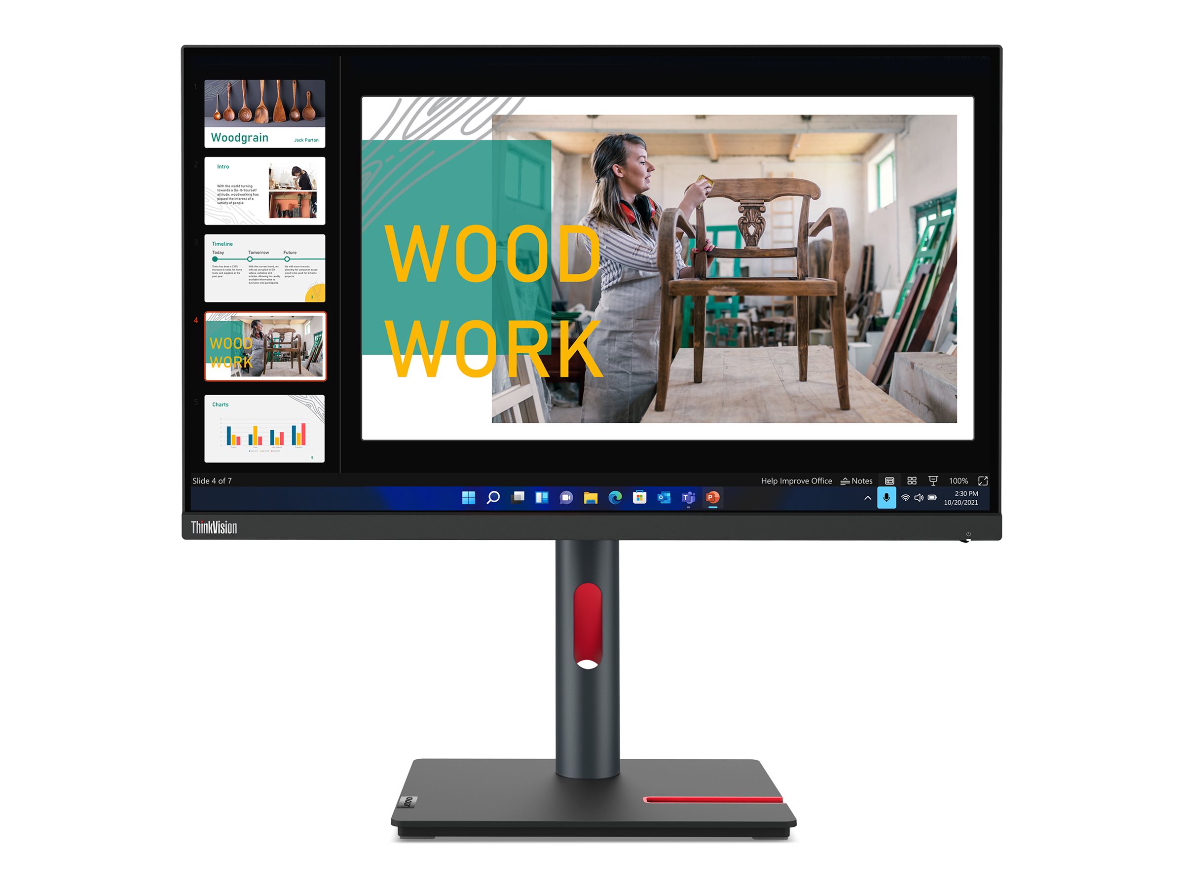 Lenovo ThinkVision P24q-30 QHD Monitor