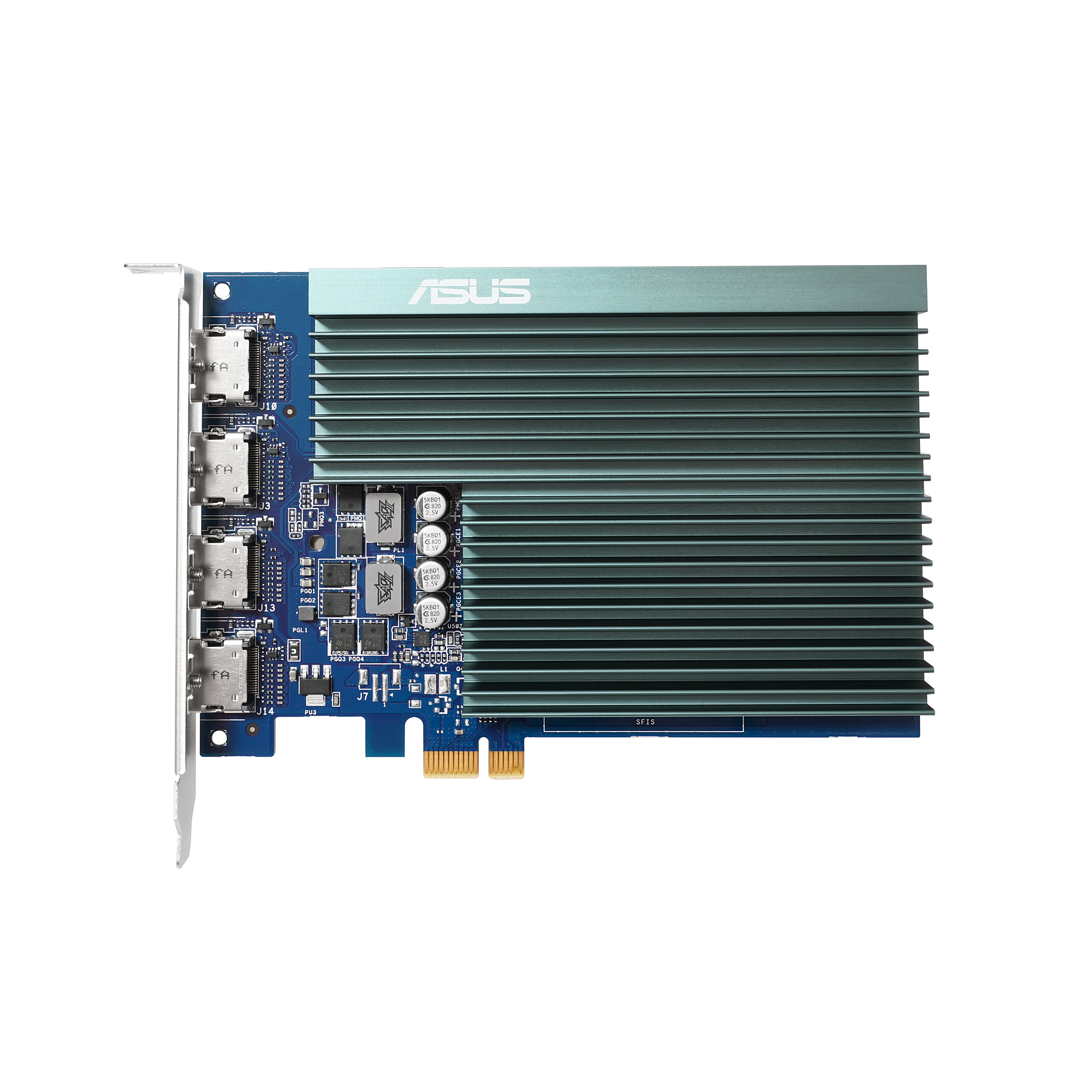 ASUS Grafikkarte GT730-4H-SL-2GD5 2GB 4x HDMI