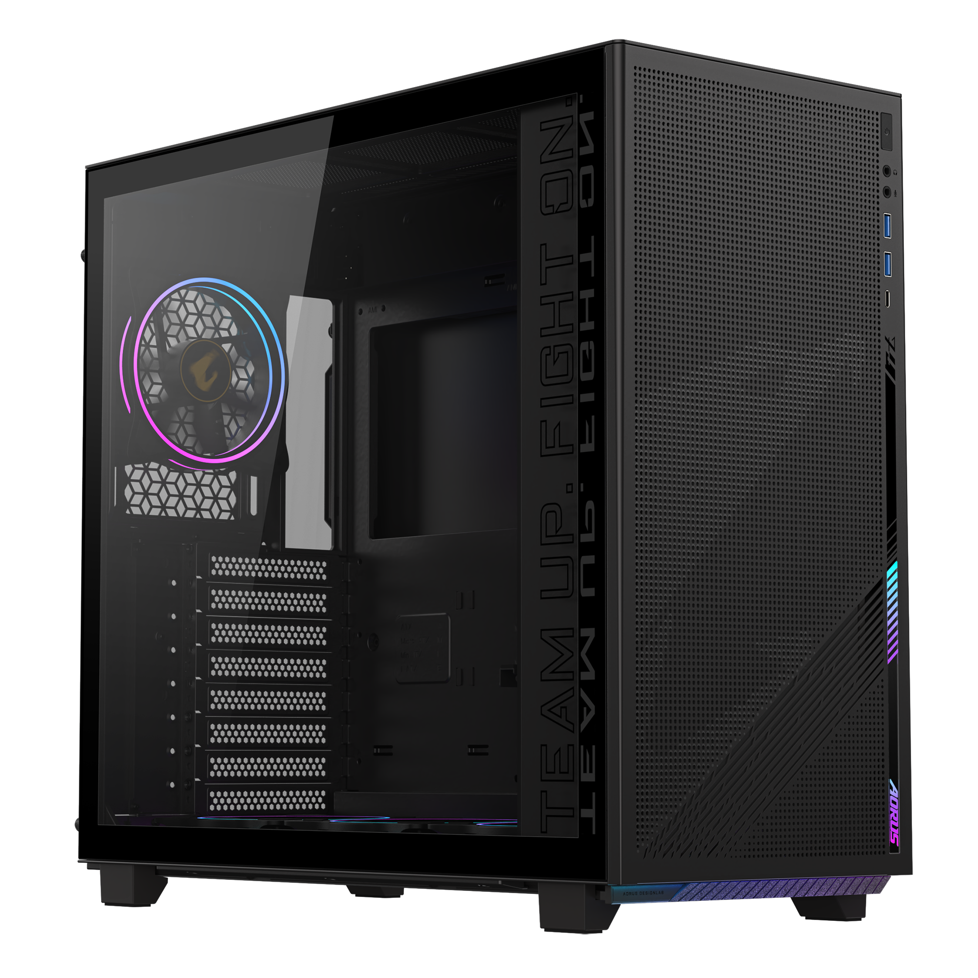 Gigabyte AORUS C400 Glass black ATX