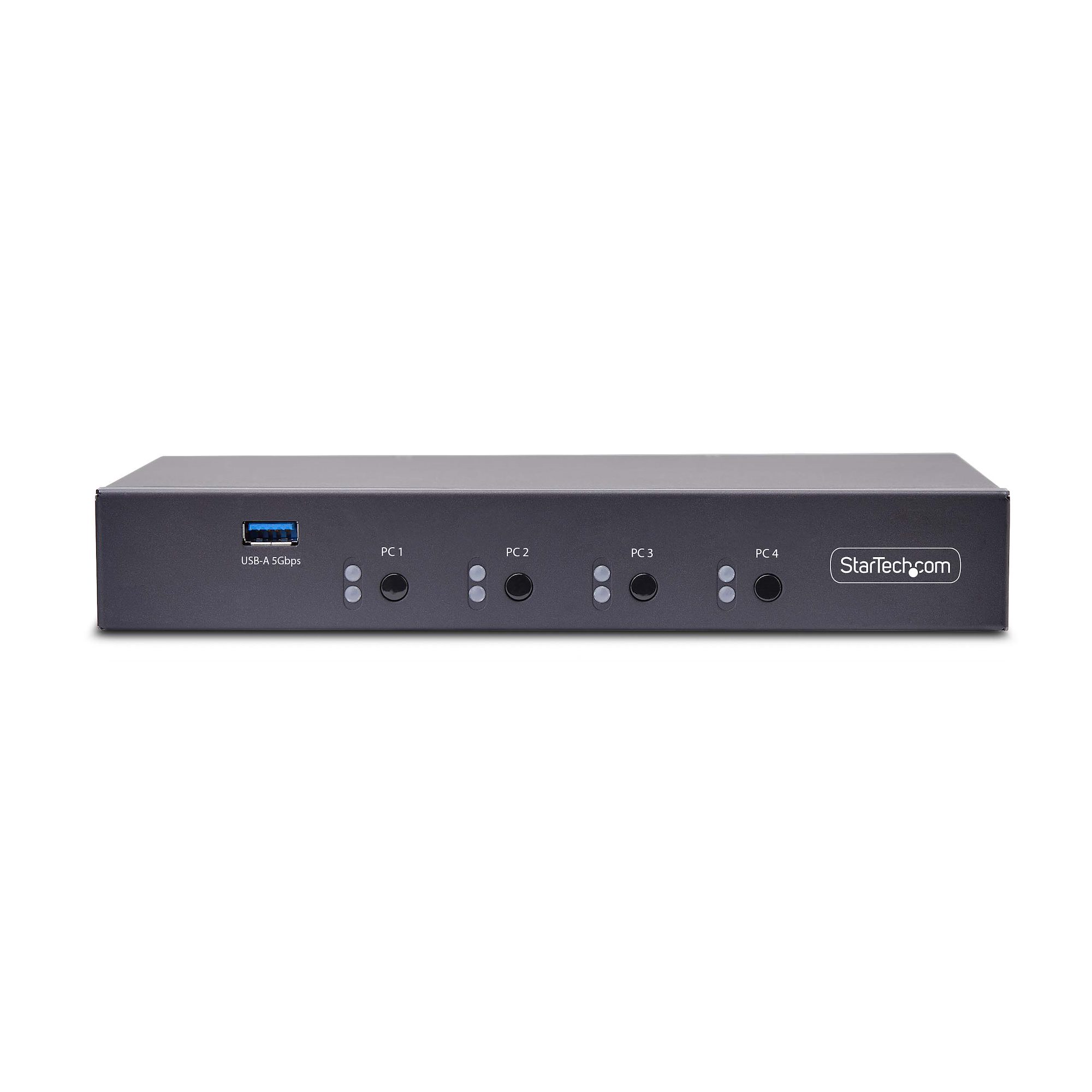 STARTECHCOM 4Port KM Switch mit MausRoaming USB 30 Umschalter Tastatur und Maus Switch 3,5mmUSB Audio TAA Konform