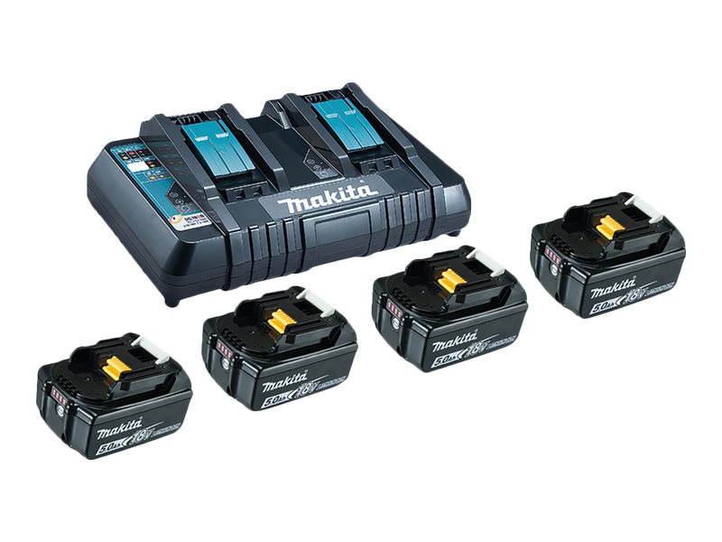 Makita Power Source Kit 4‑Stück 5,0 Ah