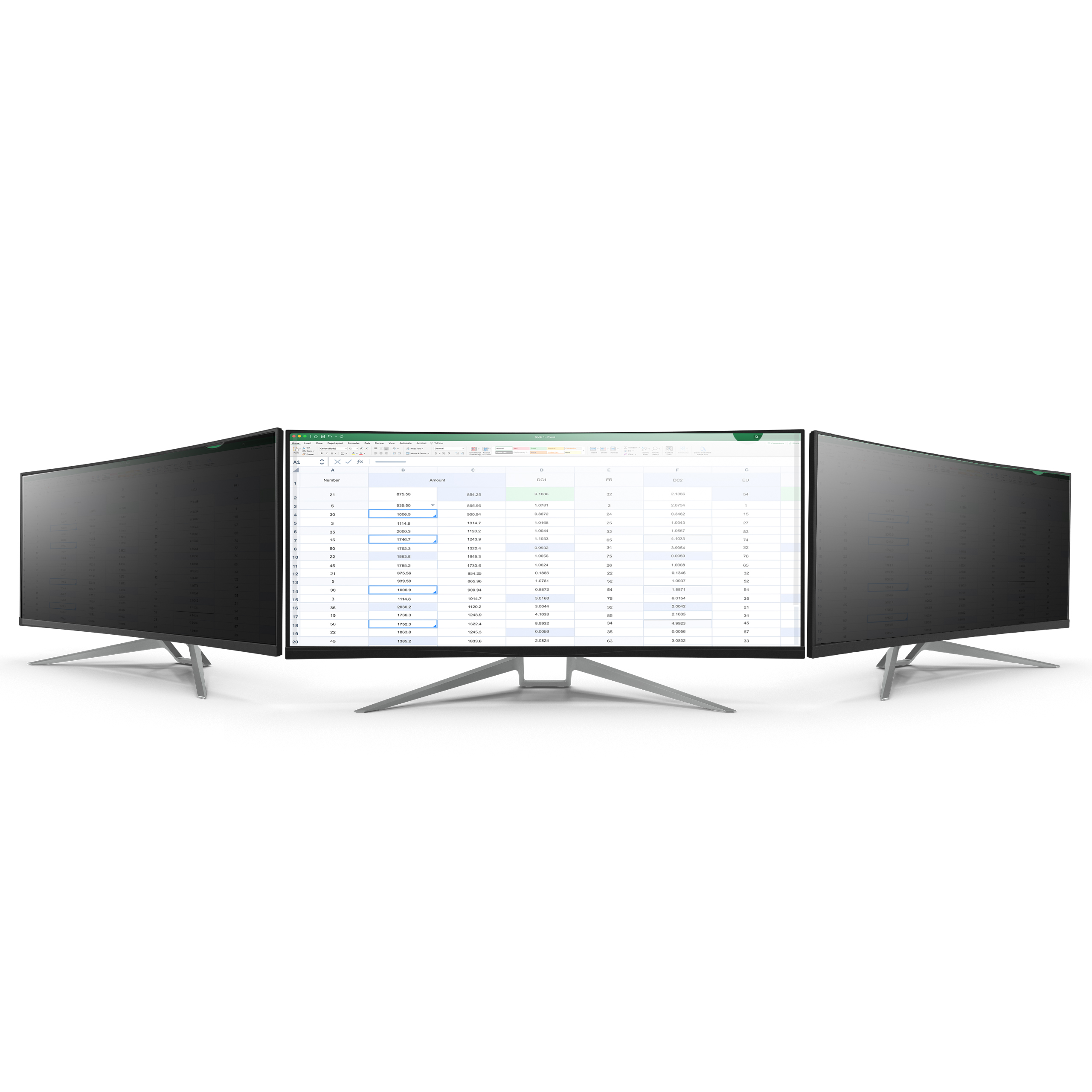 StarTech.com Blickschutzfolie 34-Zoll-Ultrawide-Display 21:9 Widescreen Blaulicht reduzierende
