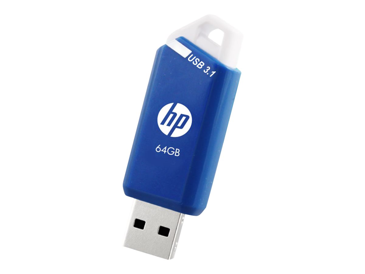 HP x755w USB-Stick 64 GB USB 3.1 Blau/Weiß