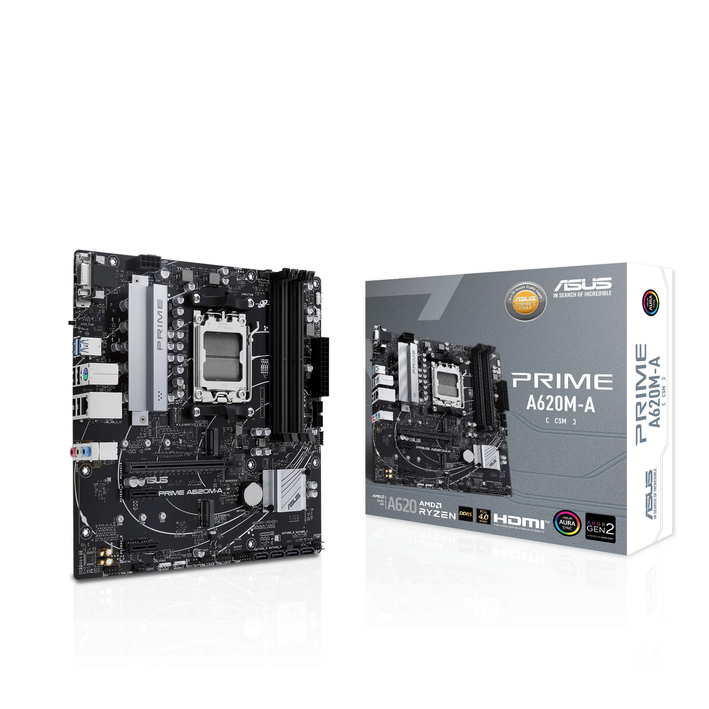 ASUS PRIME A620M-A-CSM A620 micro ATX