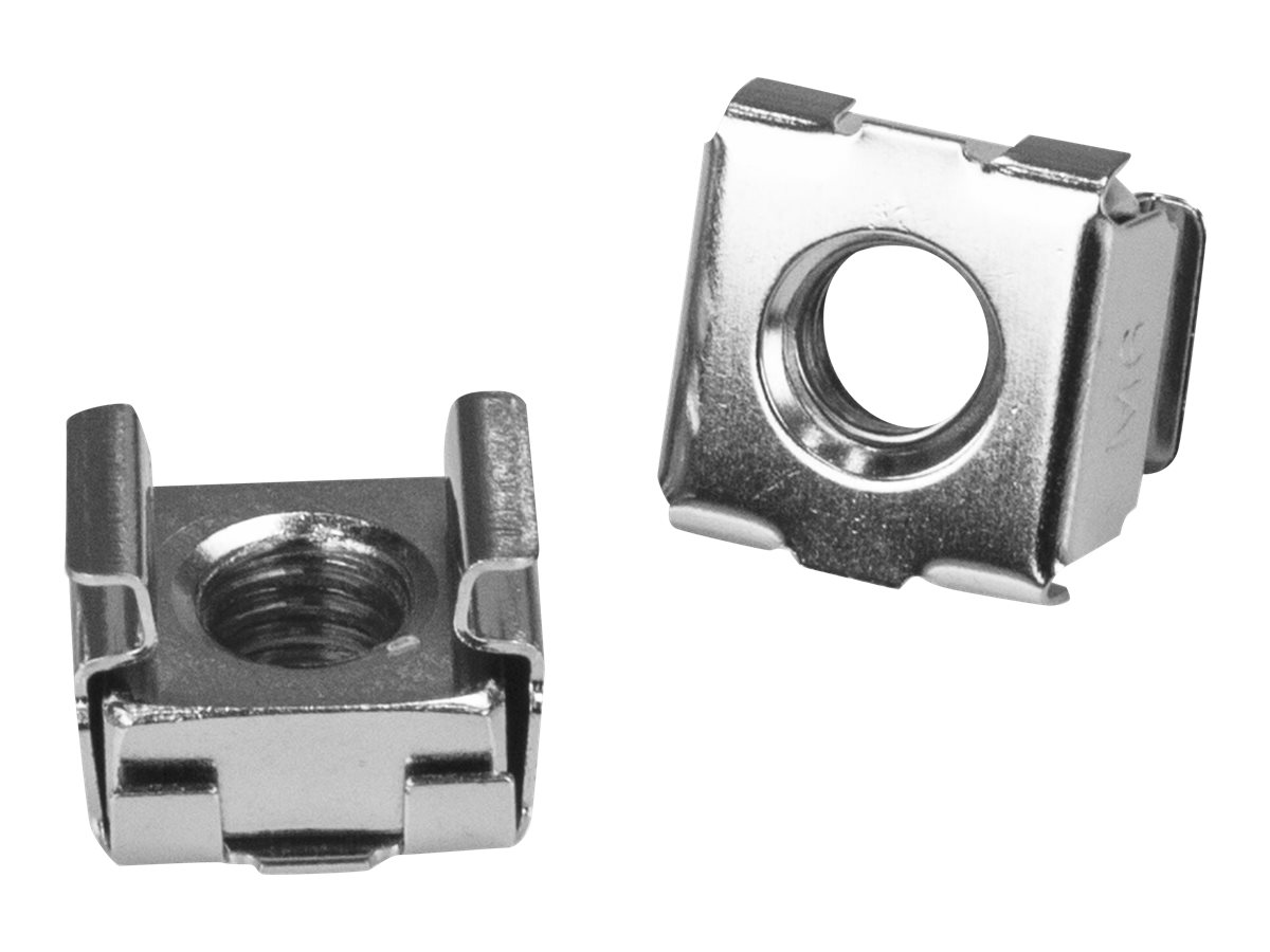 StarTech.com M6 Montageschrauben Käfigmuttern 100 Stück