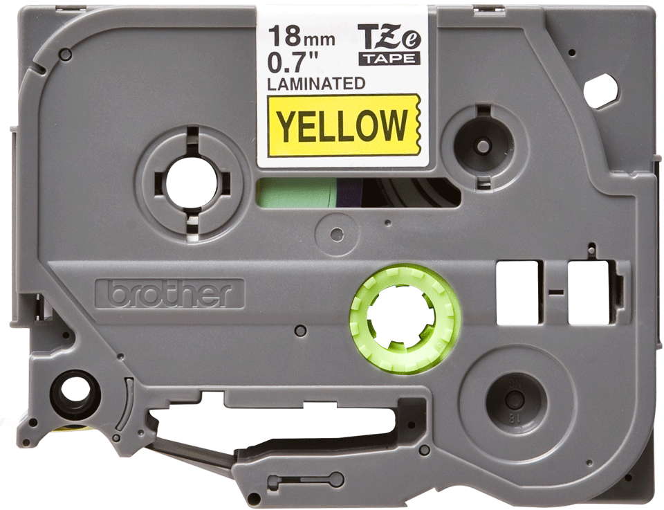 Brother TZe-641 18mm Schwarz auf Gelb