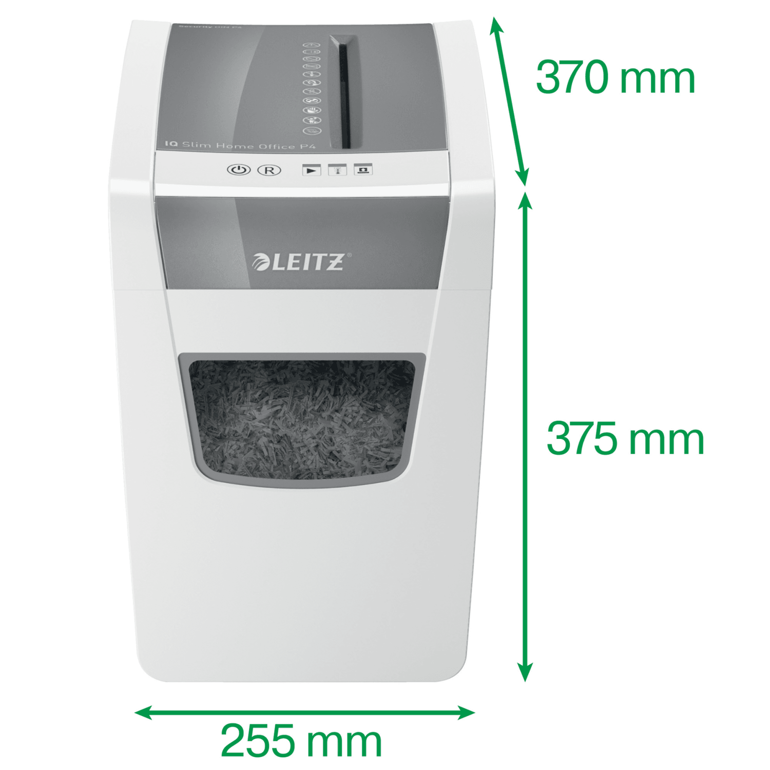 Esselte Leitz IQ Slim Home Office P4 weiß 4×28 mm bis 10 Blatt