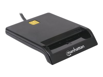 Manhattan USB-A Contact Smartcard-Leser
