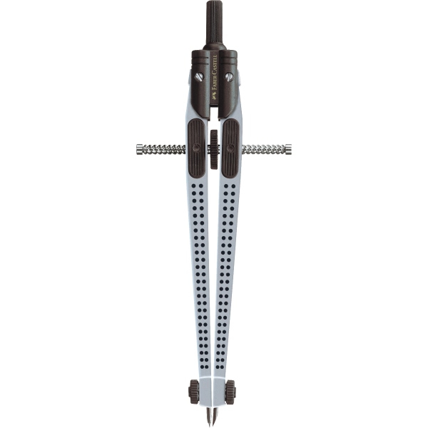 Faber-Castell GRIP 2001 Zirkel silber