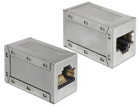 Delock RJ45 Adapter Buchse/Buchse Cat6a