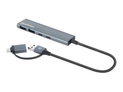 Manhattan Dockingstation USB‑C USB‑A