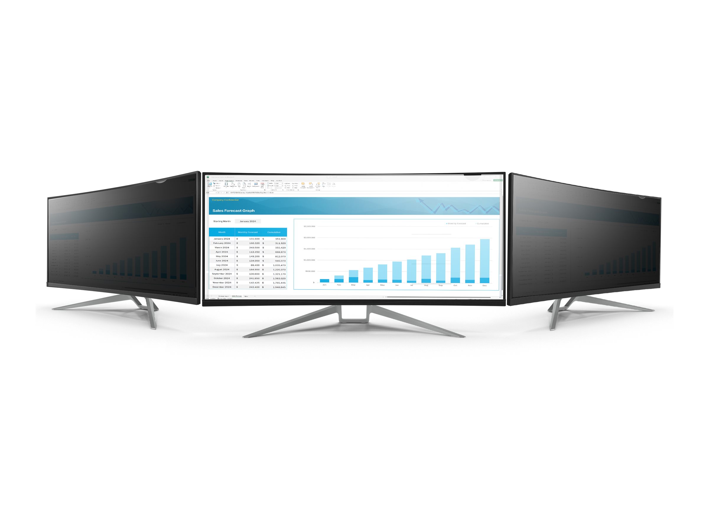 StarTech.com Blickschutzfolie 34-Zoll-Ultrawide-Display 21:9 Widescreen Blaulicht reduzierende