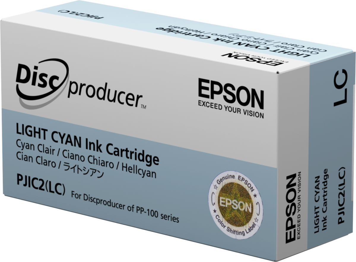 Epson Discproducer PJIC7(LC) Tintenpatrone Hell Cyan