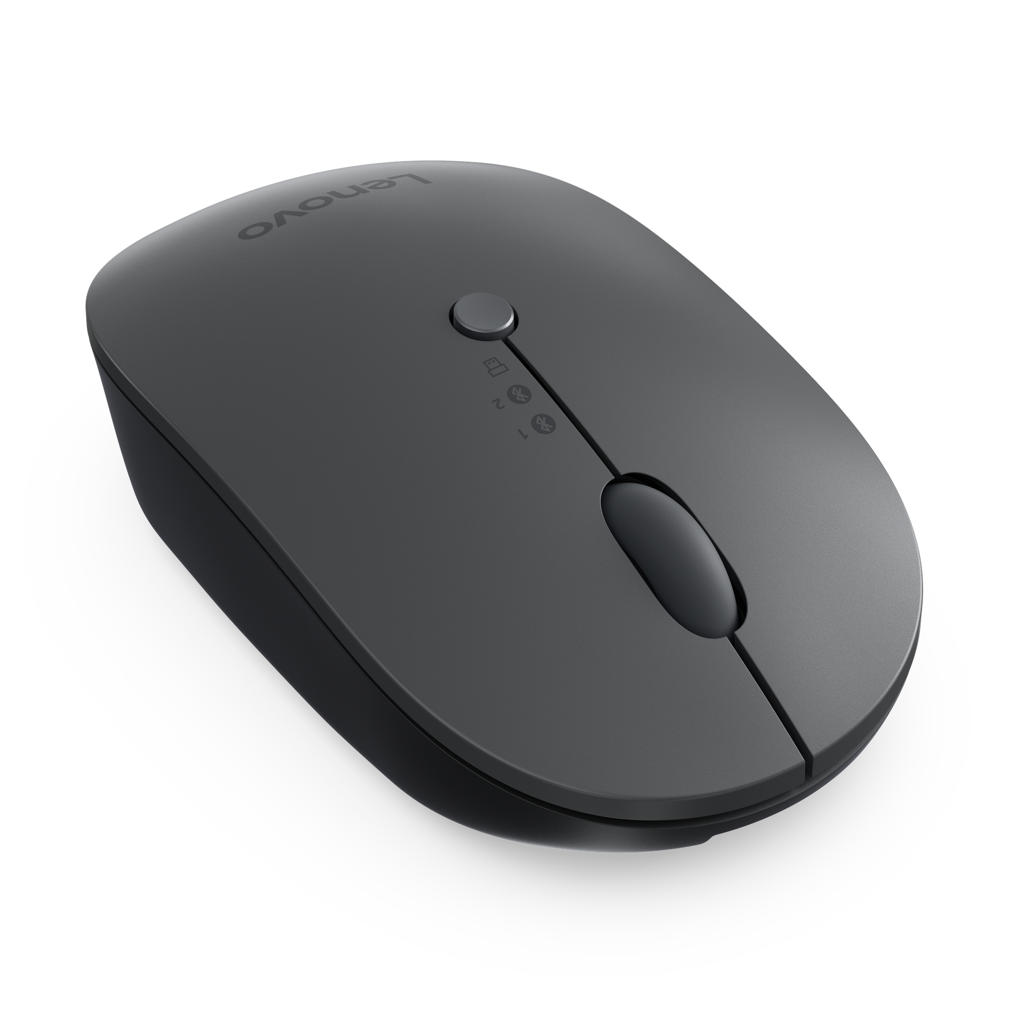 Lenovo Multi-Device X9 Edition Maus kabellos Bluetooth 5.0 Donnergrau